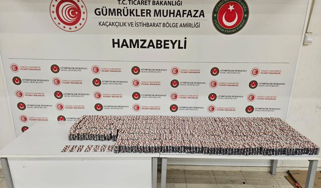 Hamzabeyli Gümrük Kapısı’nda 103 Milyon Lira Değerinde Uyuşturucu Ele Geçirildi