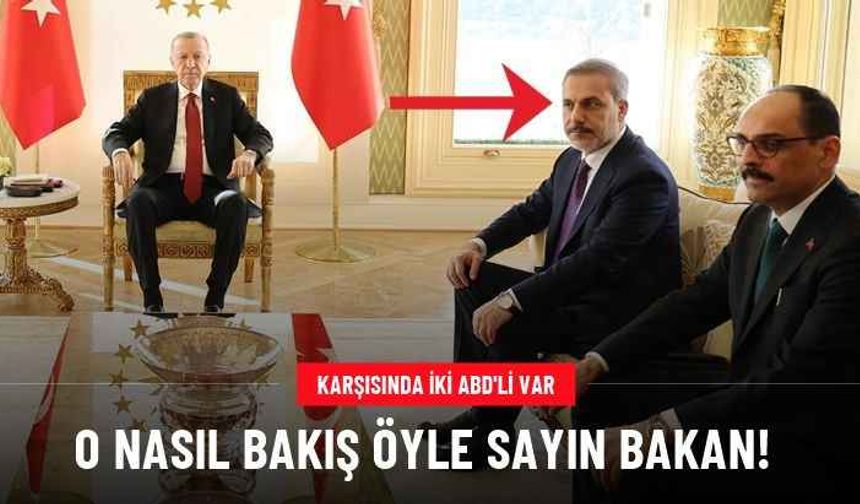 Cumhurbaşkanı Erdoğan ve Blinken Buluşmasında Bakan Fidan'ın Bakışları Dikkat Çekti