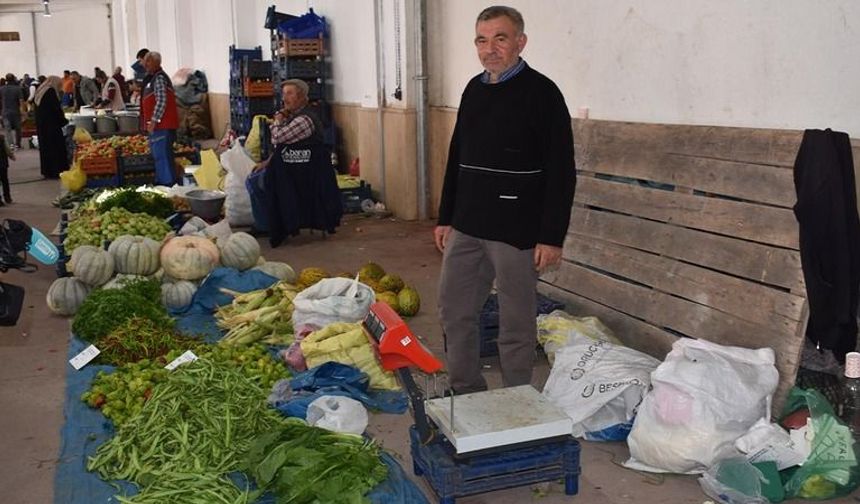 Yozgat Köylü Pazarında Doğal ve Taze Ürünlerde sona gelindi