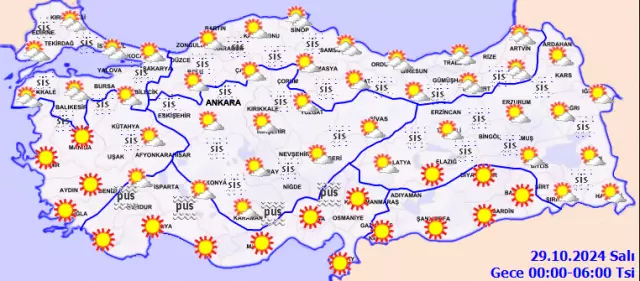 29 Ekim Ankara Da Hava Nasil Olacak Ankara 17981933 6412 M